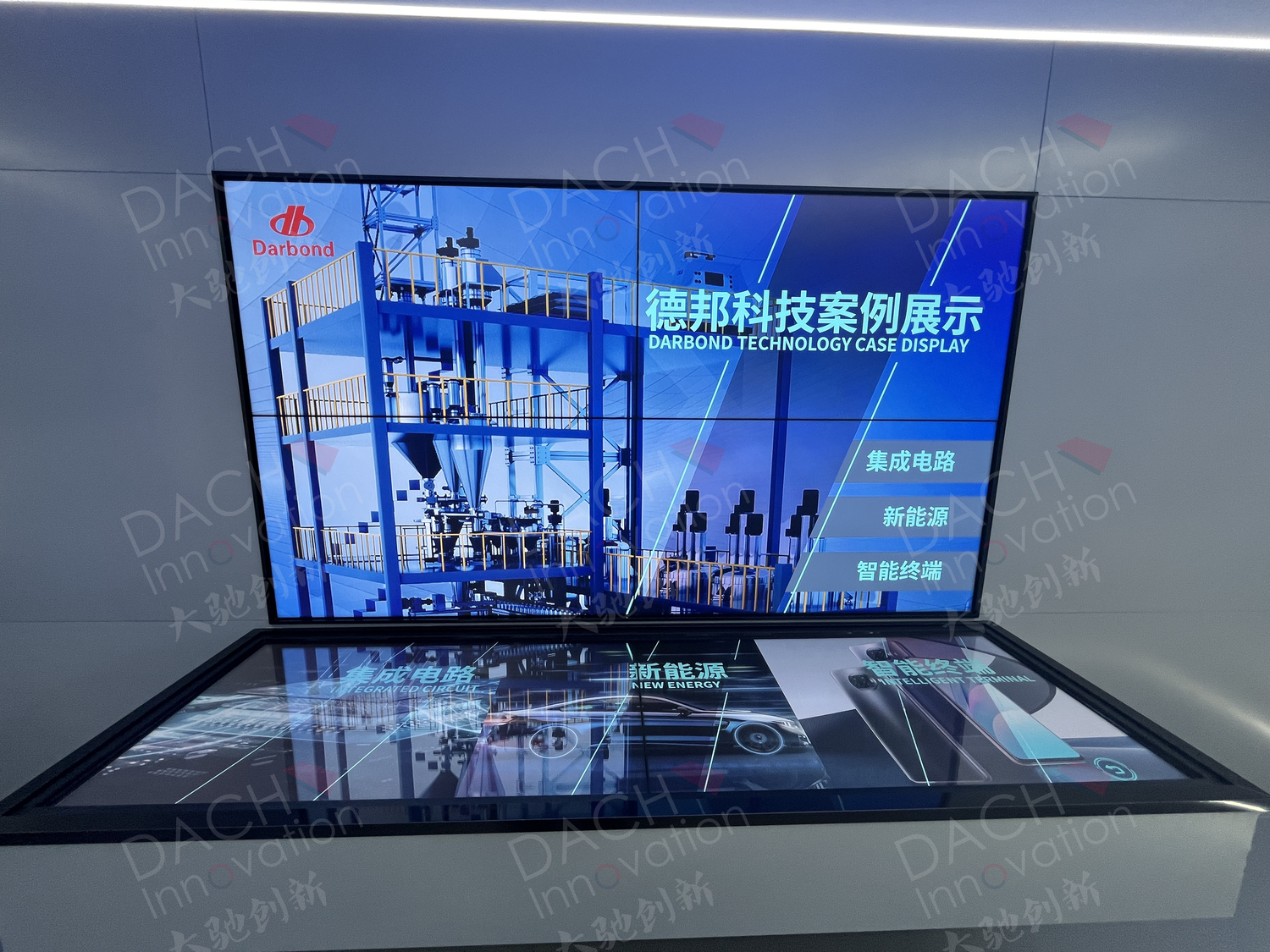 德邦科技展厅内容深化