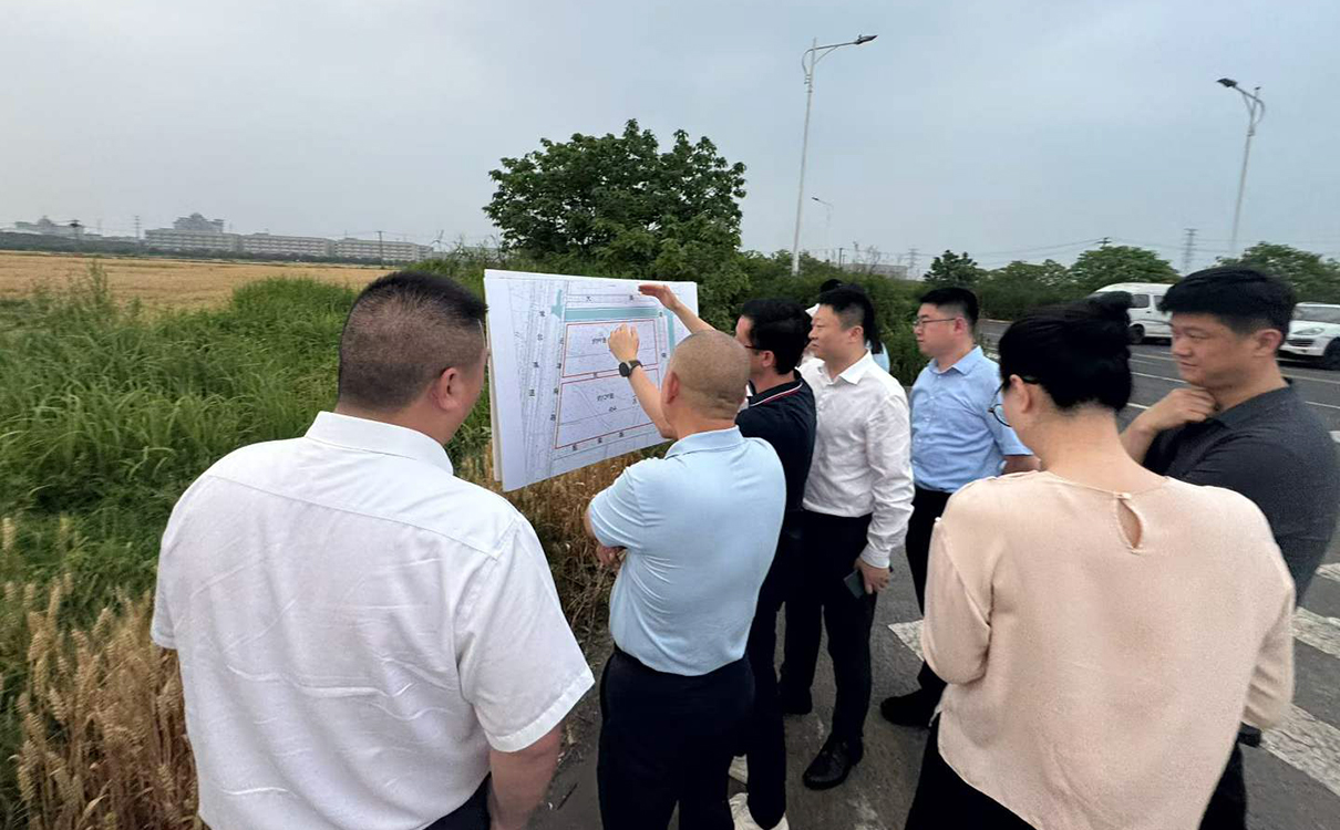 大驰创新陪同金董踏勘苏州新地块 共绘长三角总部智造基地蓝图